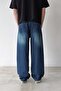 Striped Baggy Jeans - 2