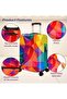 Luggage Cover Protector, Spandex Suitcase Cover | Washable, Anti-Scratch Travel Gear for 18-3 - 3