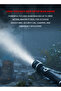 Rechargeable LED Flashlight | 15W High-Power Laser Light | 1500 Lumens Brightness | 3000m Long-Range - 4