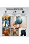 DMoose Ankle Strap for Cable Machine-One Size Fit with Premium Padding Workout Kickback Ankle Cuffs, - 8