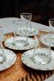 Tulu Porcelain 12 Piece Porcelain and Glass Tea Set for 6 People