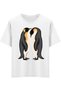 Eternal Love – Penguin Couple Design Kids T-Shirt