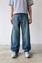 Striped Vintage Model Baggy Jeans