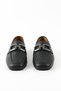 Genuine Leather Black Loafer Women's Shoes - Z716 - 3