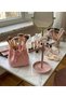 Design Tam Comprehensive Powder Desktop Organizer: Set of 5 Jewelry and Cosmetic Organizers - 3
