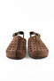 Genuine Leather Brown Suede Women's Shoes - Rgn8143 - 3