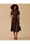 Belted Pocketed Short Sleeve Dress
