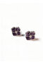 Majestic Violet Petal Studs
