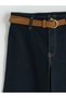 Lcw Jeans Wideleg Women's Jean Pants with Indigo Waist Belt - 8