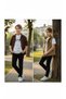 Canöz 3725 Boy's Vest, Shirt, T-Shirt, Pants 4-Piece Set 9-10-11-12 Years Old - 4