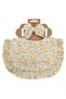 -Bella Baby Bib Set for Babies -Floral Printed Orange- 0Y to 4Y - 2