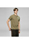 Men’s Slim Fit 3D Lion Embroidery Lycra Pique Polo