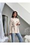 Women's Regular Fit Crew Neck Belted Trench Coat Trench Coat - 7