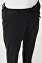 Striped Super Slim Fit Elastic Waist Drawstring Men's Trousers Black - 38318.25Y - 2