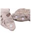 -Bella Baby Bib Set for Babies - Rainbow Print Light Brown- 0Y to 4Y - 2