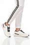 White Black Mesh Lightweight Flexible Men's Sports Shoes 5006 m - 2