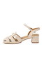 White Special Occasion Heeled Women's Evening Dress Shoes 26Y492 g - 2