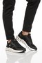 Black and White Mesh Lightweight Flexible Men's Sports Shoes 5006 m - 2
