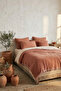 Double Bedspread 220X230 cm 4 Layers Muslin 100% Cotton Sofa Cover Tv Blanket - 4