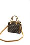 1133 Women's Hand and Shoulder Bag Brown - 6