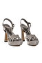 Platinum Women's Heeled Evening Dress Shoes Pc-54504 Z - 3