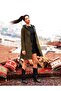 Women's Genuine Leather Suede Double-Sided Trench Coat - 6
