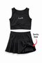 Girls' Swimsuit Shorts Skirted Bottom and Top Sports Set - 2