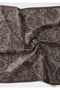 Viscose Velora Scarf Four Seasons Etro Pattern Dark Gray 90X90 - 2