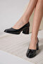 Black patent leather women's stiletto tr18ms05a - 8