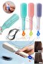 Hair Comb - Hair Brush with Self-Cleaning Automatic Button - 2