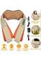 Deep Tissue Kneading Neck & Shoulder Massager – Heated Shiatsu Therapy Shawl - 3