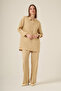 Women's Comfortable Fit Tencel Linen Set Yellow 31308 - 5