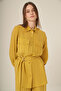 Women's Comfortable Fit Tencel Double Set Yellow 31306 - 3