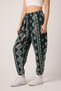 Women's Street Style Patterned Jacquard Sports Shalwar Trousers - 2