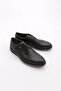 Lace-up Black Leather Eva Men's Casual Shoes 9040 46 42 - 2