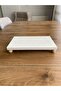 Footed Marble Presentation Tray and Oil Dish Base – 25X15 cm Rectangular Marble Tray
