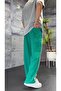 Straw Ribbon Detailed Baggy Tracksuit - 3