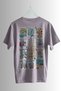 Travel and City Themed Printed Oversize Unisex 24/1 Cotton T-Shirt