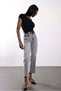 Gray High Waist Mini Flare Jean 2005 - 3