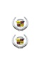 Cadillac Fındık Metal Arma - Chrome Cadillac Arma Metal Casting (2 Pieces)