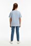 Girl's Crew Neck Short Sleeve Printed T-Shirt 25010 - 4