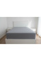 Single Elastic Fitted Sheet 100X200 Cotton Soft Breathable Non-Slip Flexible Bed Sheet - 2