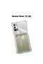 Redmi Note 10 5g Compatible Card Holder Wallet Transparent Edge Protected Corners Tank Phone Case - 2