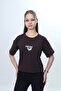 Girl's Crew Neck Short Sleeve Printed T-Shirt 24972