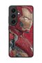 Samsung Galaxy S26 Compatible Glossy Premium Case with Iron Man Design