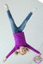 Long Sleeve Children's T-Shirt - Unisex Purple Basic Cotton Crew Neck Long Sleeve Combed Cotton Children's T-Shirt - 6