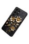 Samsung Galaxy S26 Ultra Compatible Glossy Premium Case with Gilded Flower Design - 4