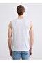Crew Neck Printed Men's Sleeveless T-Shirt (S6) - 4