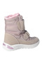 Garei-Leather Ergonomic Barefoot Girls' Shoes-Beige - 2