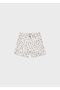 Girl's Shorts Beige - 06204 - 3